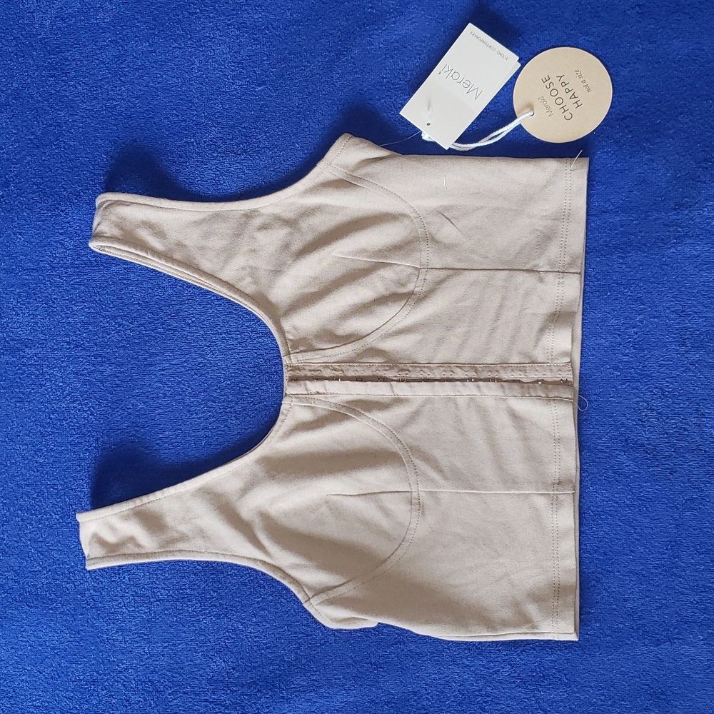 Meraki 2 Piece Tan Tank Skort Set NWT - Picture 2 of 10